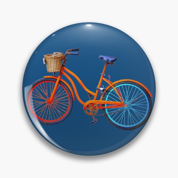 Artikelvorschau, Altes isländisches Fahrrad auf schnorchelblauem Hintergrund entworfen und verkauft von AHELENE.