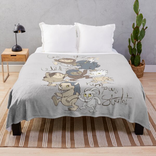 The Wild Rumpus Throw Blanket