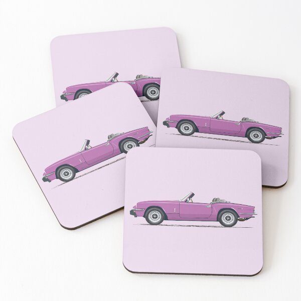 Magenta Mk4 Spitfire – a Triumph! Coasters (Set of 4)