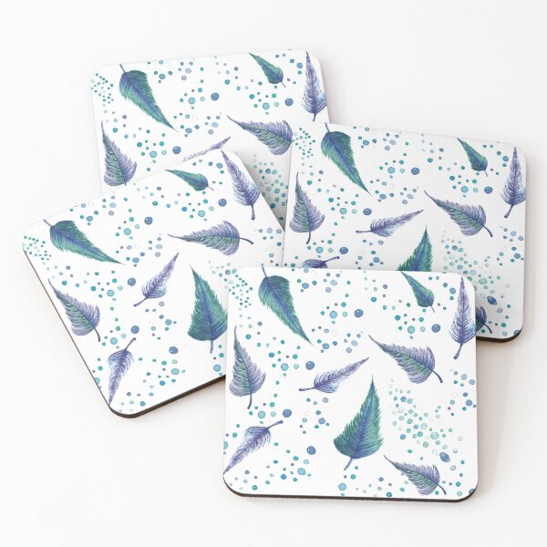 Item preview,  Feather print fashion colors summer 2020 designed and sold by danibarbieri.