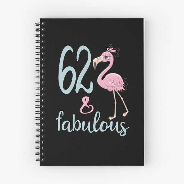 Item preview, Womens 62nd Birthday Party Gift For 62 Years Old Fabulous Flamingo Sixty Two Bday Outfit For Mom designed and sold by FunnySunny T-Shirts.