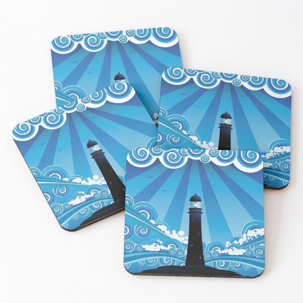 Item preview, Lighthouse in the Sea 4 designed and sold by AnnArtshock.