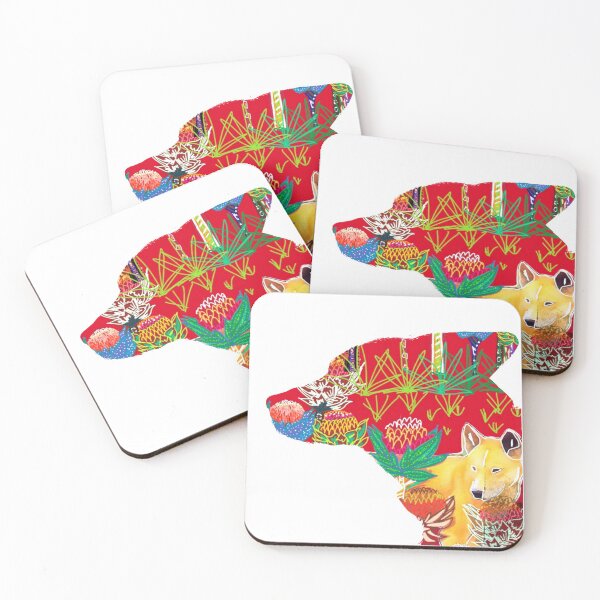 Item preview, Red Dingo in the Bush designed and sold by DingoandEmu.
