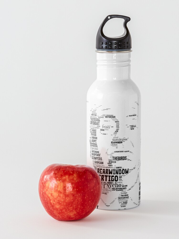 Alternate view of Alfred Hitchcock - In words Water Bottle