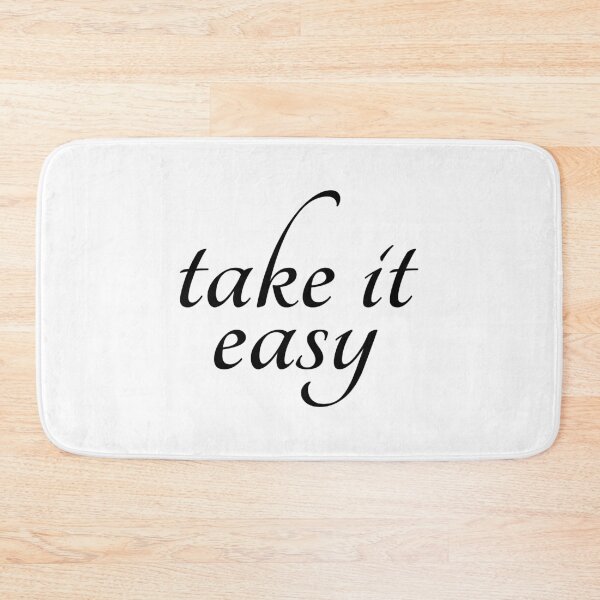 Item preview, Take It Easy Happy poisitive and cute designed and sold by Minimalist Quotes and Sayings.