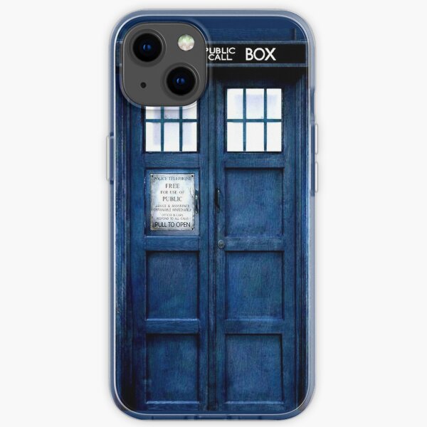 Doctor Who Tardis iPhone Soft Case