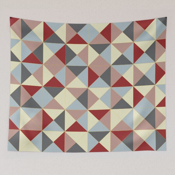 Item preview, triangles pattern designed and sold by tuurskaya.