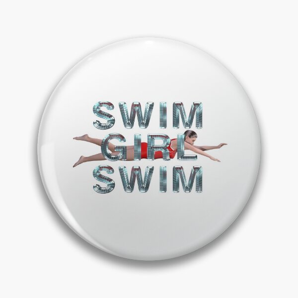 Artikelvorschau, Swim Girl Swim entworfen und verkauft von teepossible.