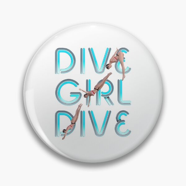 Item preview, Dive Girl Dive designed and sold by teepossible.