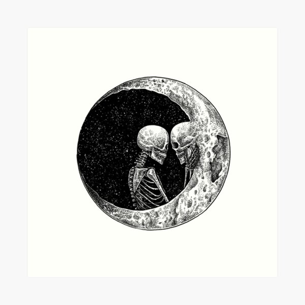 To the Moon and Back Art Print