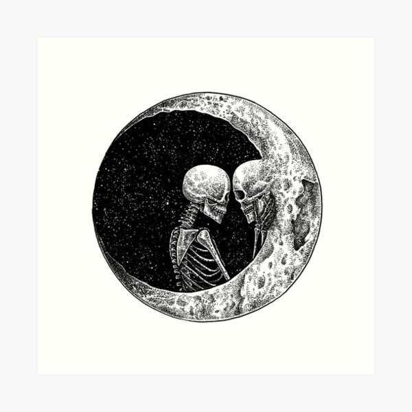 To the Moon and Back Art Print