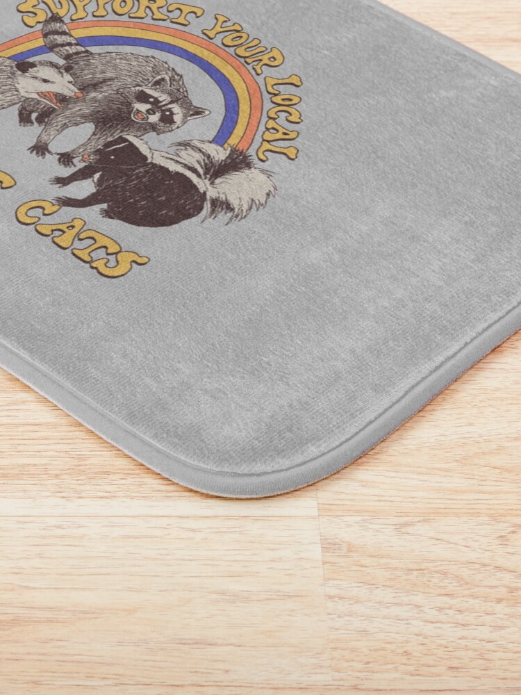 Alternate view of Street Cats Bath Mat