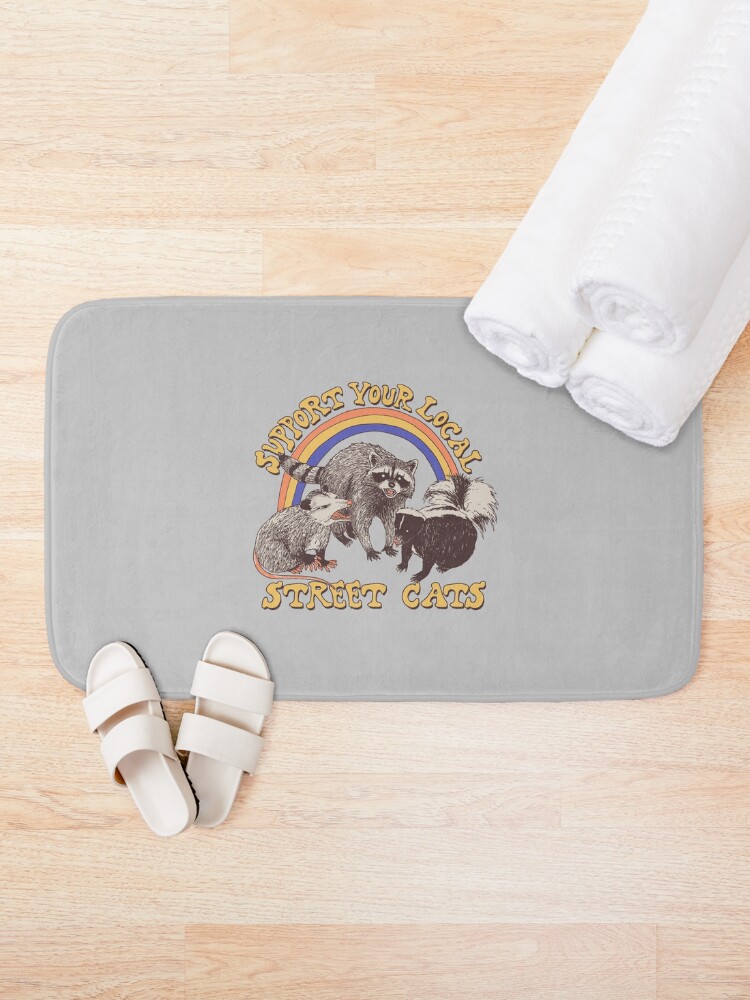 Alternate view of Street Cats Bath Mat