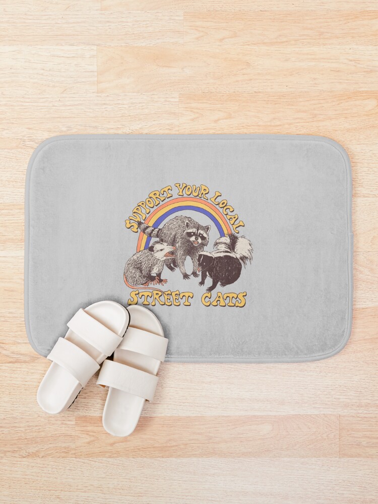 Alternate view of Street Cats Bath Mat