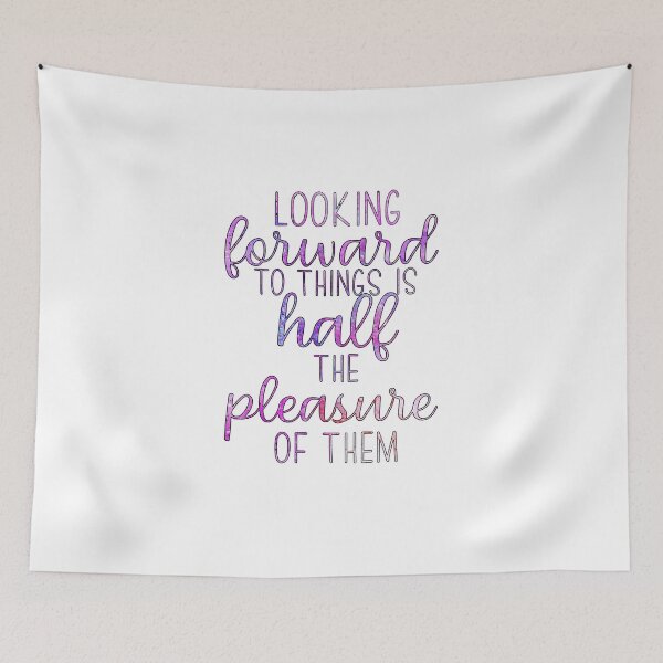 Item preview, Anne of Green Gables-Inspired "Half the Pleasure" designed and sold by mulberrydragon.