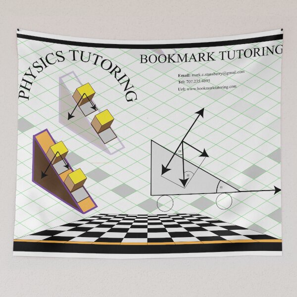 Item preview, Physics Tutoring, The PhysicsMatrix at Redbubble, 2013 designed and sold by Mark Stansberry.