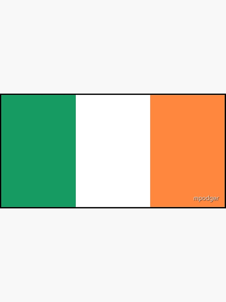 ireland-flag-gifts-stickers-and-other-products-art-print-for-sale-by-mpodger-redbubble