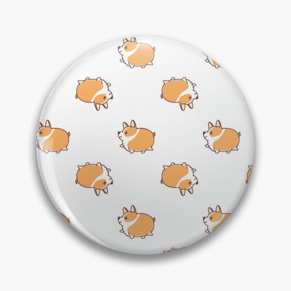 Item preview, Chubby Corgi dog pattern designed and sold by MindChirp.