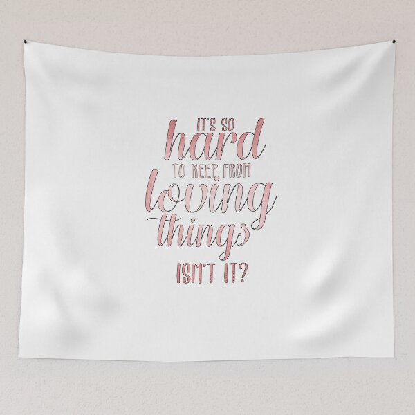 Item preview, Anne of Green Gables-Inspired "Loving Things" designed and sold by mulberrydragon.