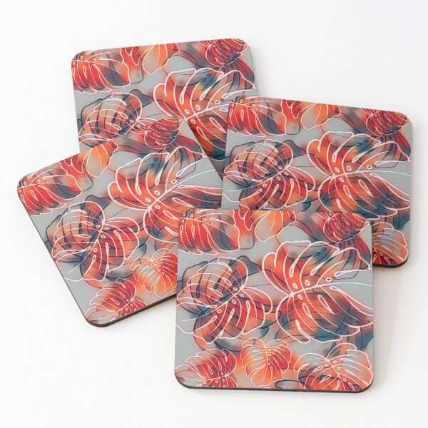 Item preview, Diseño de hojas de Monstera designed and sold by Rockett Graphics.