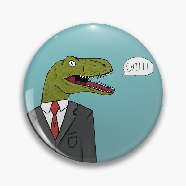 Item preview, Just Chill Raptor designed and sold by Sydney Mills.