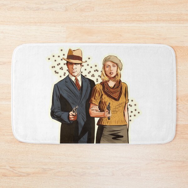 Item preview, Bonnie and Clyde - An illustration by Paul Cemmick designed and sold by TIGERDAVER.