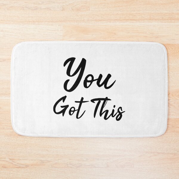 Item preview, You Got This Affirmation Inspirational positive designed and sold by Minimalist Quotes and Sayings.