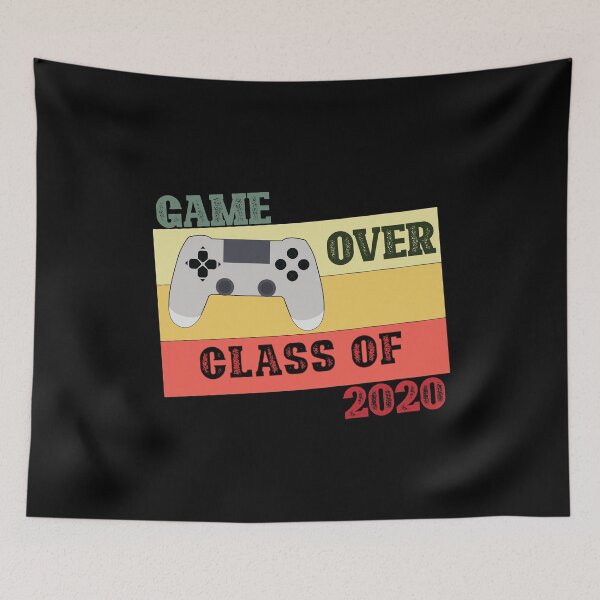 Item preview, Game Over Class of 2020 Shirt Video Games Gamers Graduation Vintage Unisex T-Shirt designed and sold by thehafdesigner.