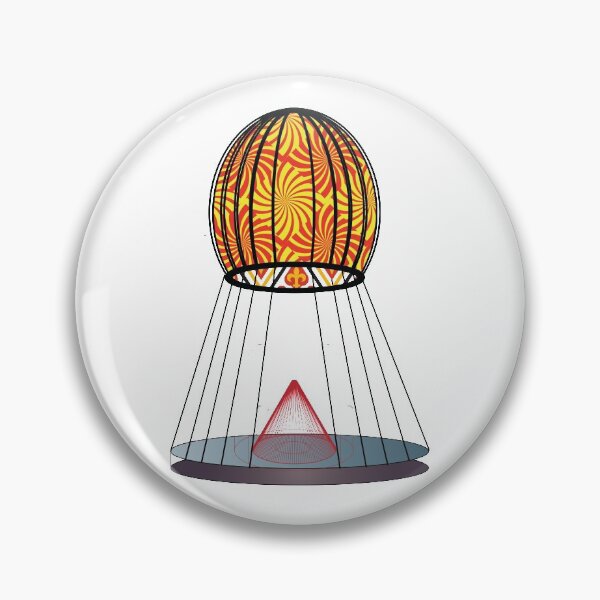 Item preview, Hot Air Balloon and Cone, TeresaTown at Redbubble 2012 designed and sold by Mark Stansberry.
