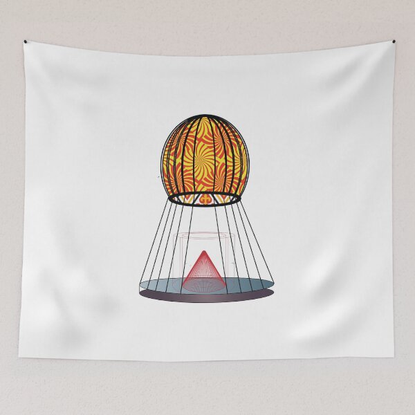 Item preview, Hot Air Balloon and Cone, TeresaTown at Redbubble 2012 designed and sold by Mark Stansberry.