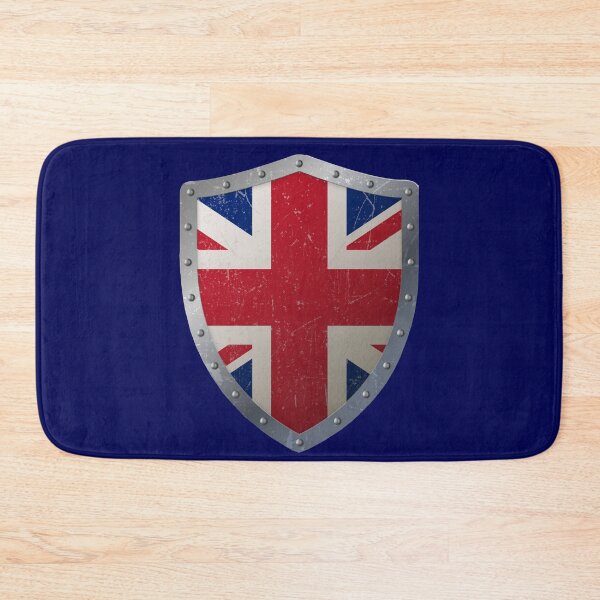 Item preview, Old Shield United Kingdom Flag - Union Jack UK Flag designed and sold by MagicBoutique.