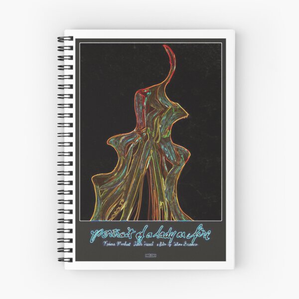 Item preview, Poster Portrait of a Lady on Fire - Fluo effect  designed and sold by wearthelgbt.