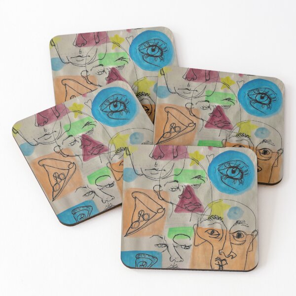 Item preview, faces faces faces designed and sold by Susie stovell.