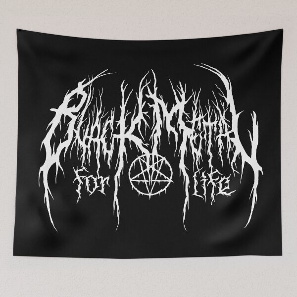 Item preview, Black Metal for life designed and sold by Death Rock Tee.