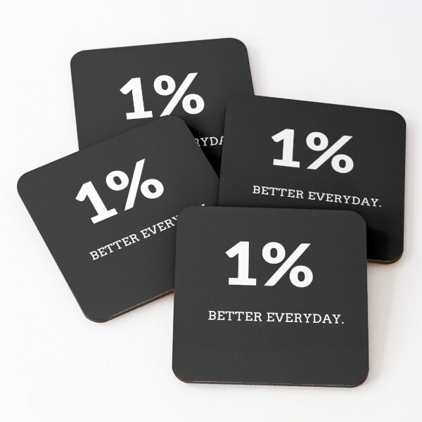 Item preview, 1% Better Everyday designed and sold by AnotherPill.
