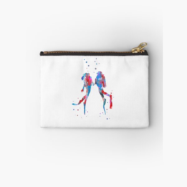 Item preview, Scuba divers, scuba couple, scuba divers couple designed and sold by Rosaliartbook.