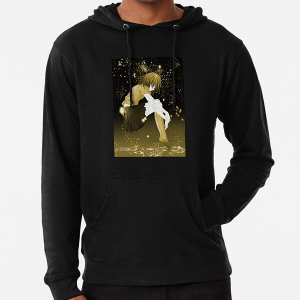 dark anime" lightweight hoodietiffcha  redbubble