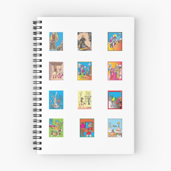 Item preview, Story Book Postage Stamp Stickers, TeresaTown at Redbubble 2020 designed and sold by Mark Stansberry.