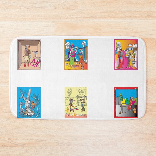 Item preview, Story Book Postage Stamp Stickers, TeresaTown at Redbubble 2020 designed and sold by Mark Stansberry.