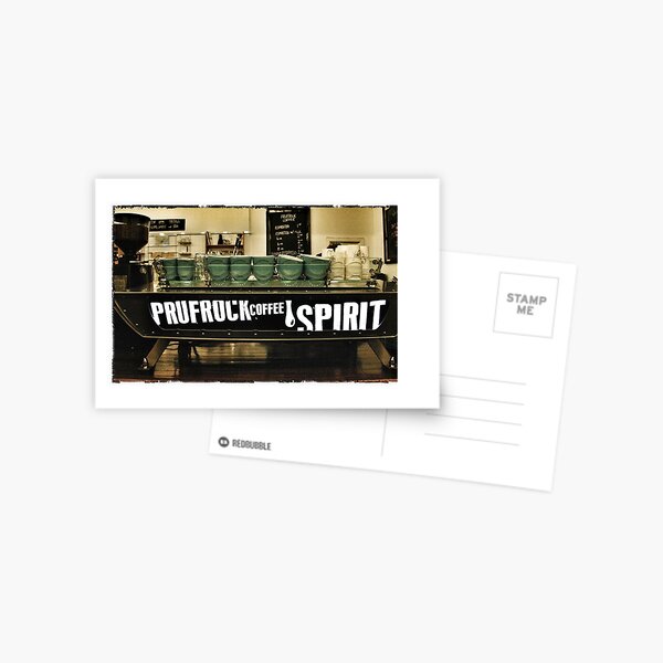 Spirit coffee machine Postcard