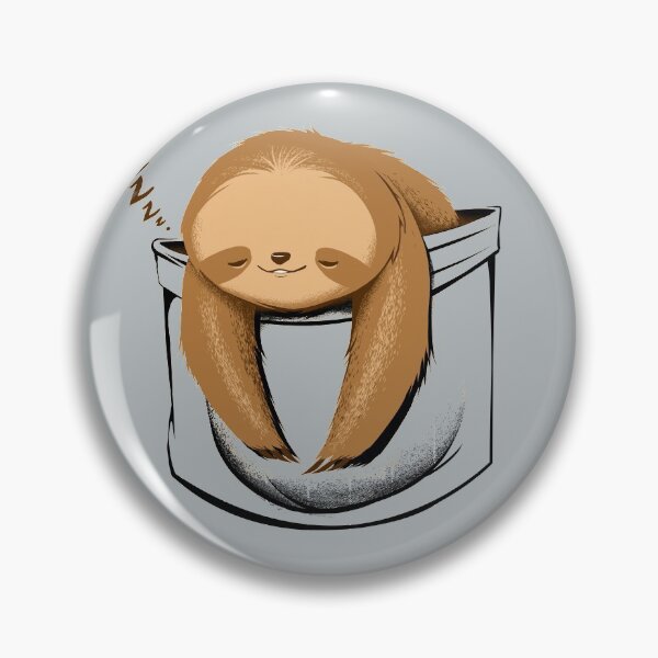 Item preview, Sloth in a Pocket designed and sold by Tobe Fonseca®.