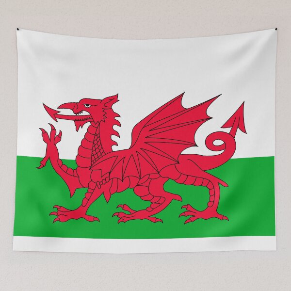 Item preview, National flag of Wales - Culture of Wales designed and sold by MagicBoutique.