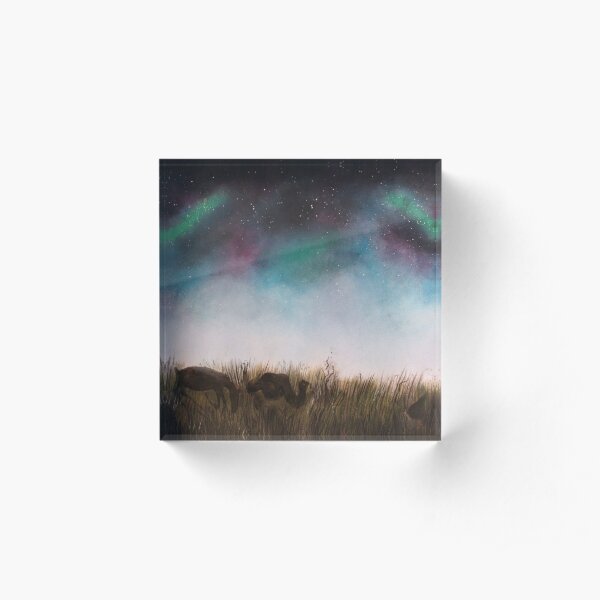 Sleep Acrylic Block