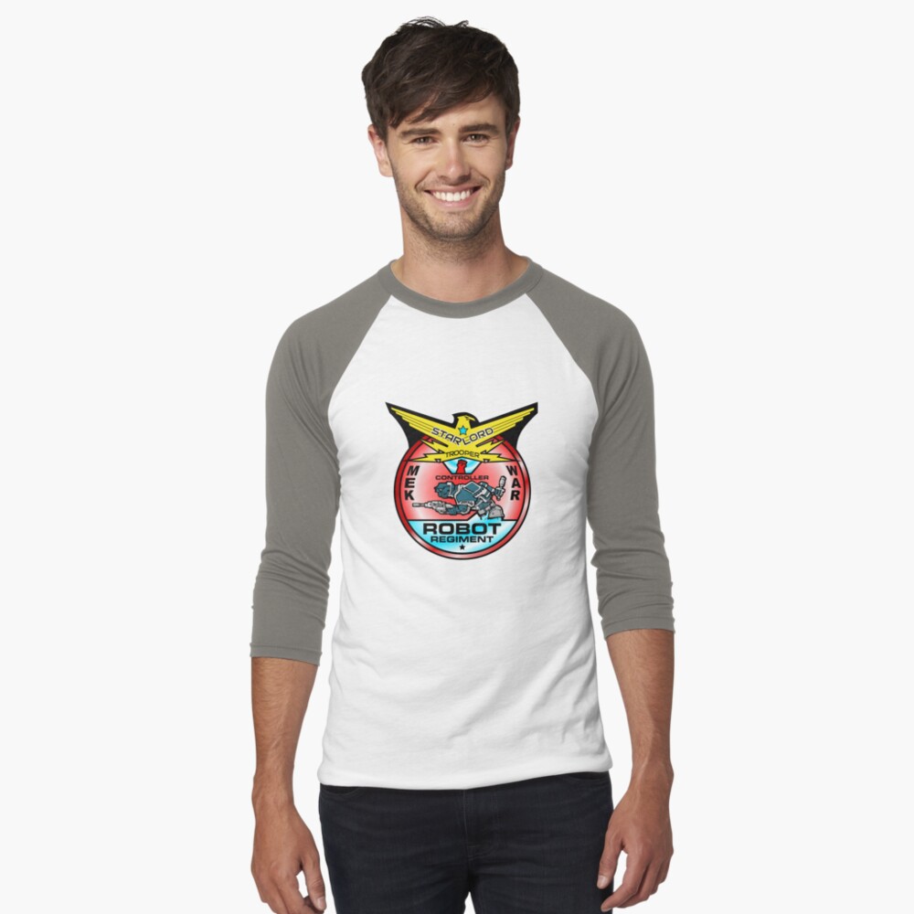 Item preview, Baseball ¾ Sleeve T-Shirt designed and sold by squinter-mac.