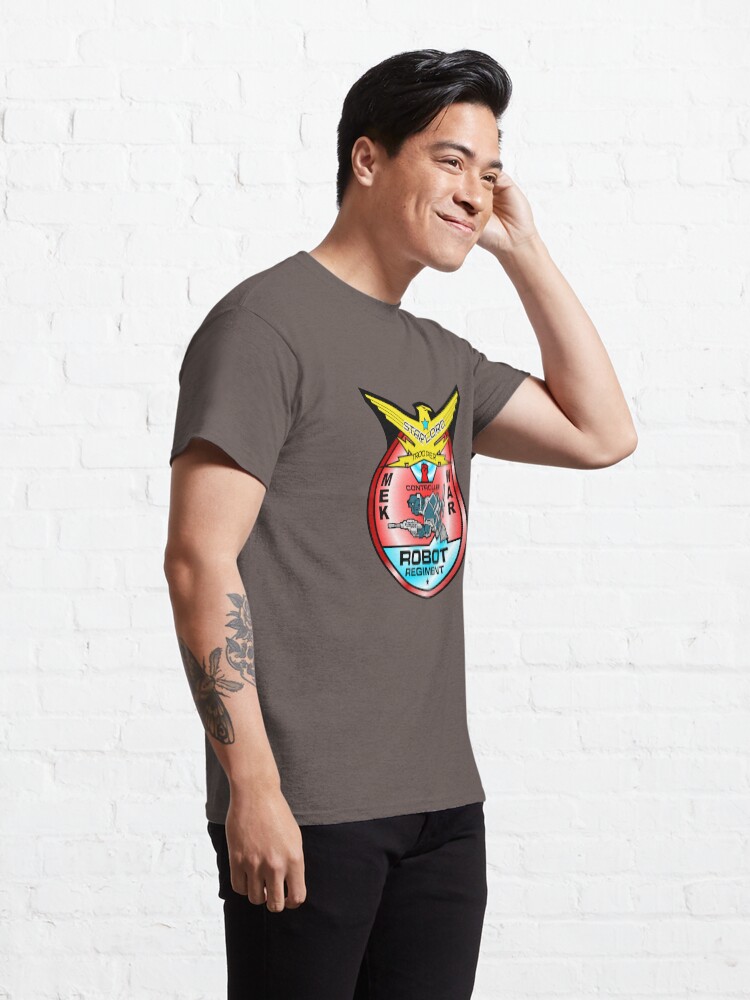 Thumbnail 5 of 7, Classic T-Shirt, Robot Regiment Trooper designed and sold by squinter-mac.