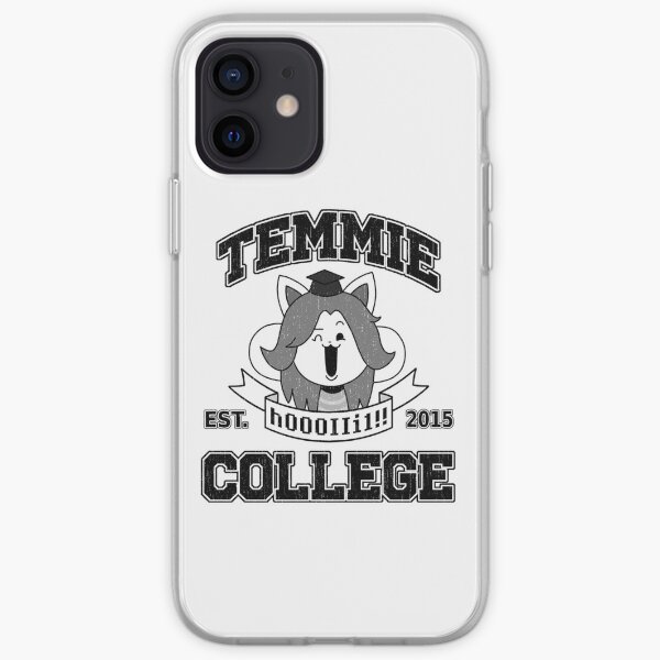 Temmie College iPhone Soft Case