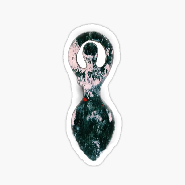 Hematitie Goddess Sticker