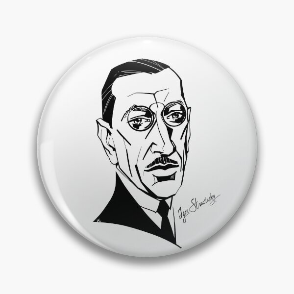 Item preview, Igor Stravinsky designed and sold by Irina Ivanova.