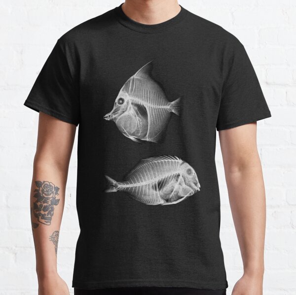 Fish Skeleton T-Shirts for Sale