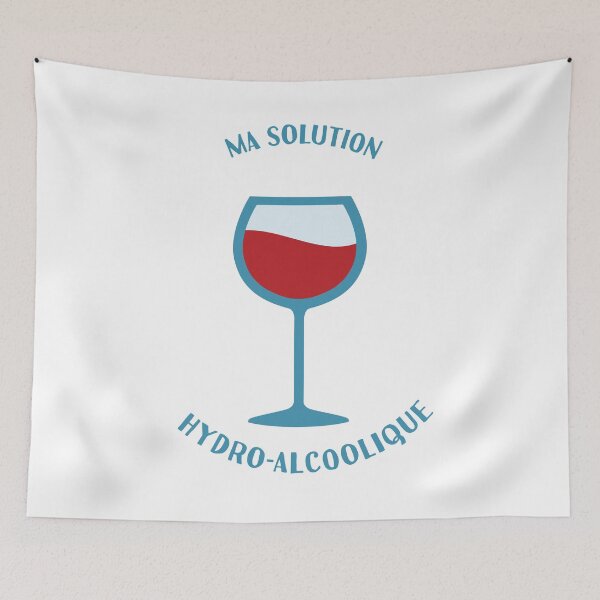 Item preview, My hydro-alcoholic solution tshirt coronavirus designed and sold by Catcrea.